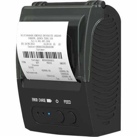 Mini imprimante thermique USB sans fil, imprimante de reçus et de billets, papier de 57mm