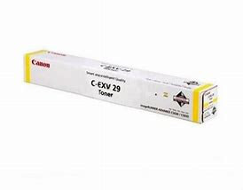 CARTOUCHE CANON XECV 29 JAUNE AUTHENTIQUE