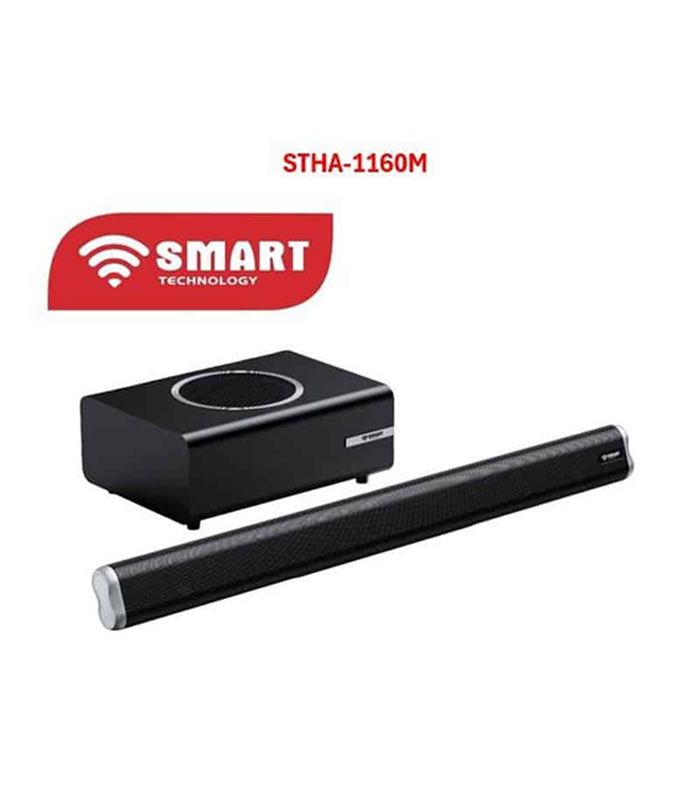 BARRE DE SON 160W SMART BLUETOOTH/COMMANDE/USB/AUX/HDMI/LED/OPTICAL