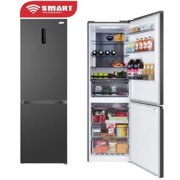 REFRIGERATEUR SMART TECHNOLOGY COMBINE 3TIROIRS INOX 402LITRES STCB-997M