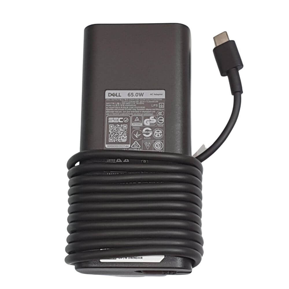 CHARGEUR DELL 19.5V 3.34A USB C 65W